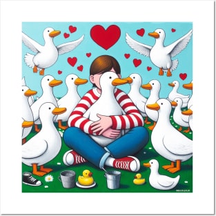 I love ducks Posters and Art